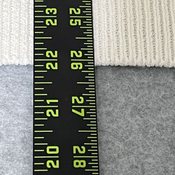 T By Talbots Women Sweater Large Black White Quilted Neck Fair Isle Thermolite - Picture 9 of 12